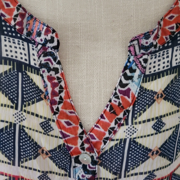 Db established 1962 aztec button down size 1x - Picture 3 of 7